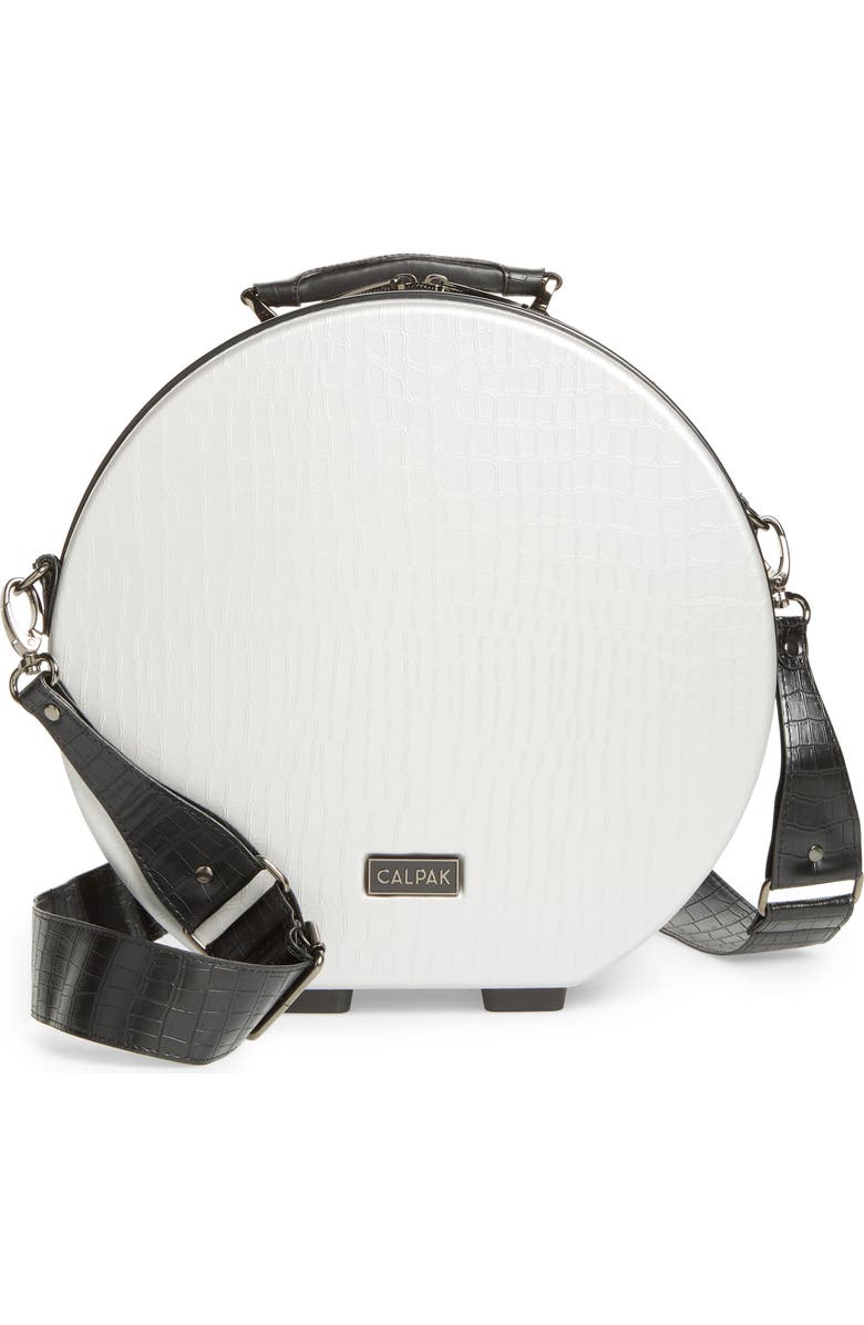 CALPAK Baye Small Hardcase Hat Box, Main, color,