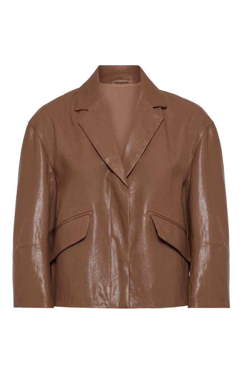 Brunello Cucinelli Leather outerwear, Main, color, 