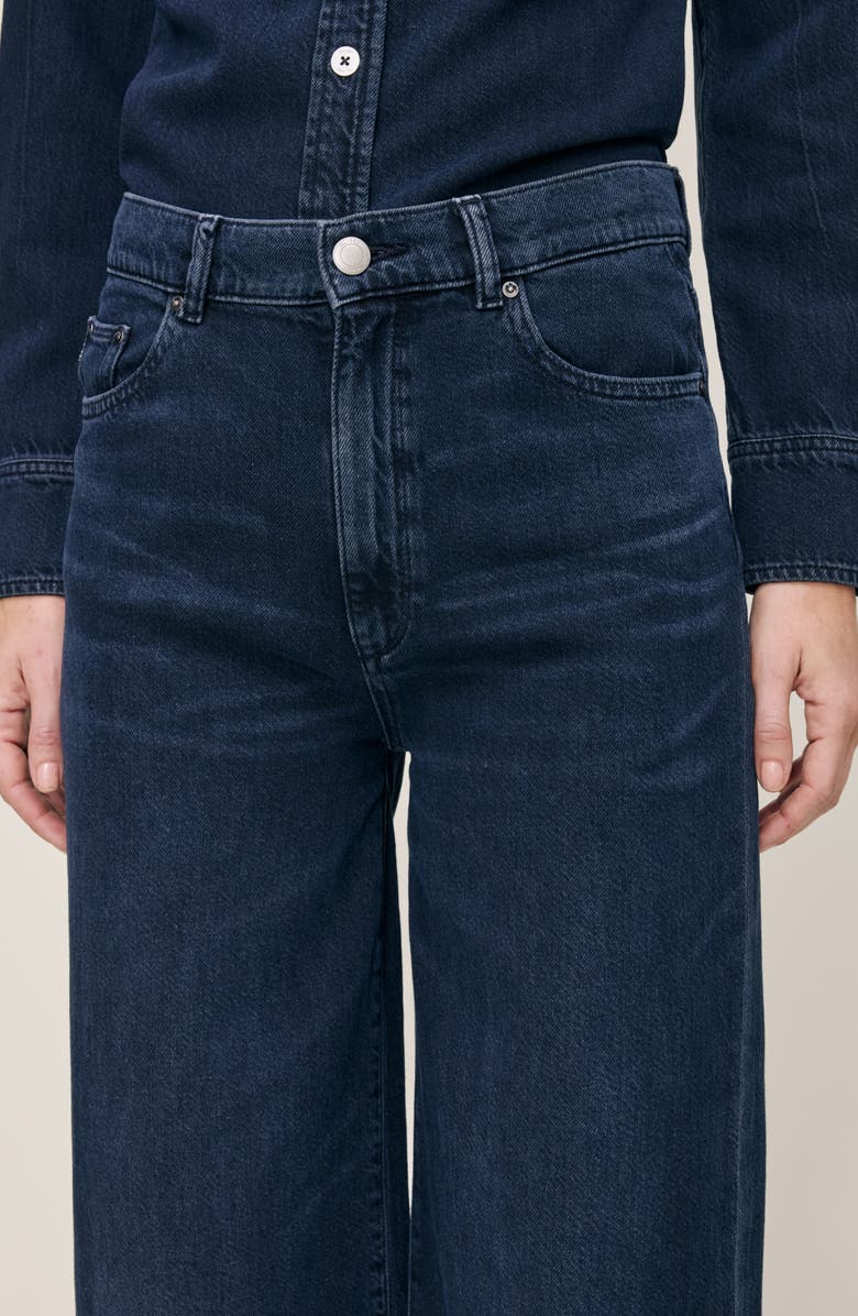 DL1961 Hepburn High Waist Wide Leg Jeans, Alternate, color, Crater Lake