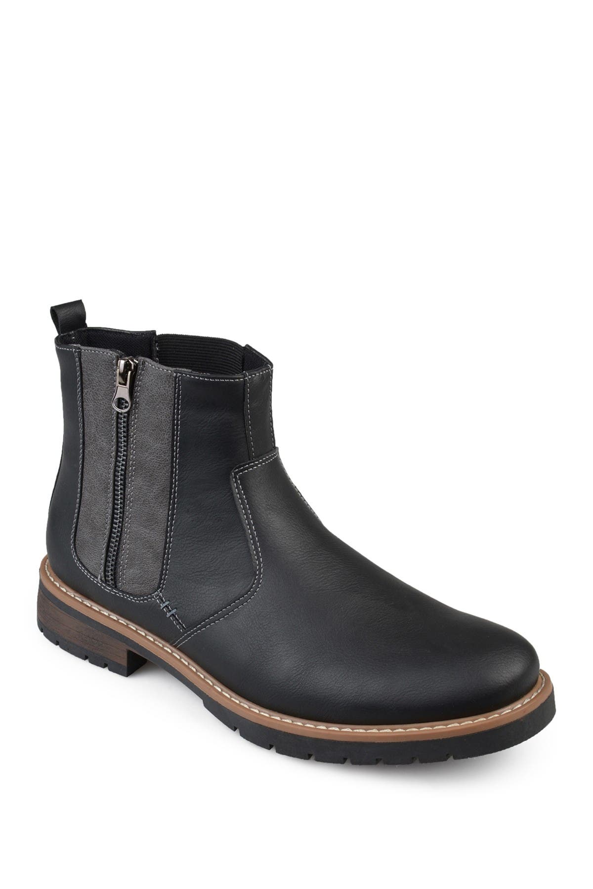 VANCE CO Pratt Chelsea Boot - Wide Width, Main, color, 