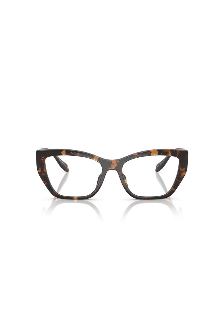 54mm Square optical glasses, Alternate, color, Tortoise