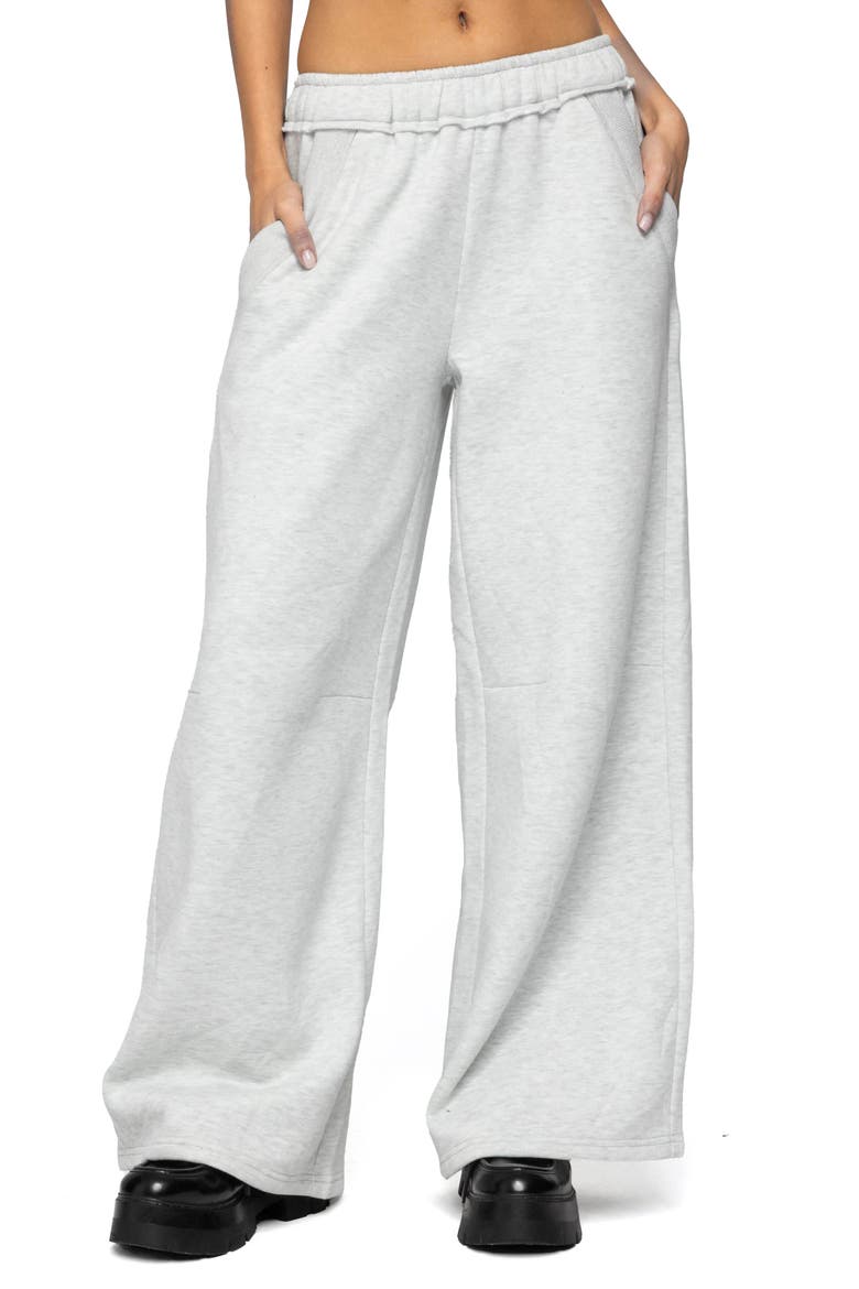 Kori Oversize Sweatpants, Main, color, GRAY-MELANGE