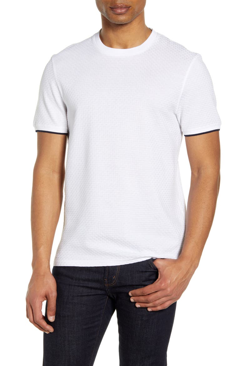 Caramel Slim Fit T-Shirt, Main, color, WHITE