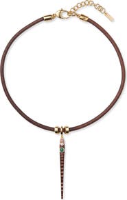Éliou Selkie Sea Urchin Spine Pendant Necklace