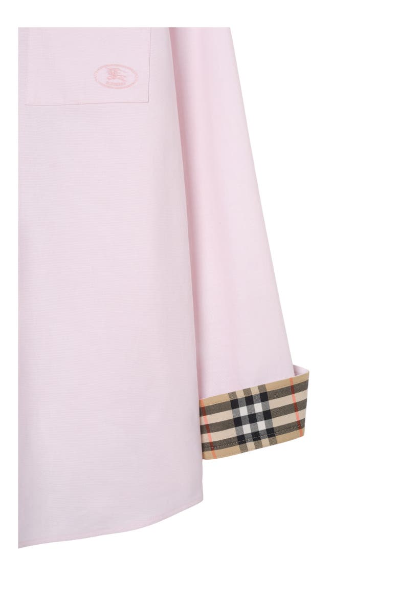 Relaxed Fit Cotton Oxford Shirt, Alternate, color, Frosty pink