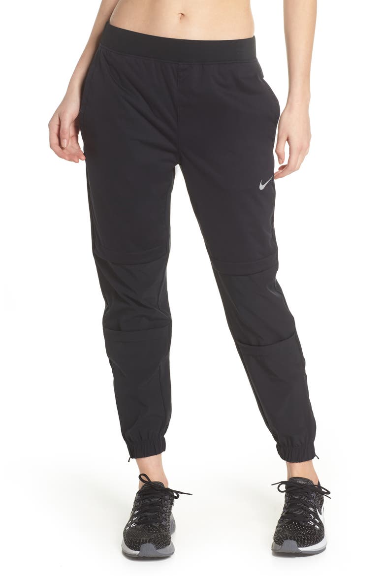 Shield Swift Running Pants, Main, color, BLACK