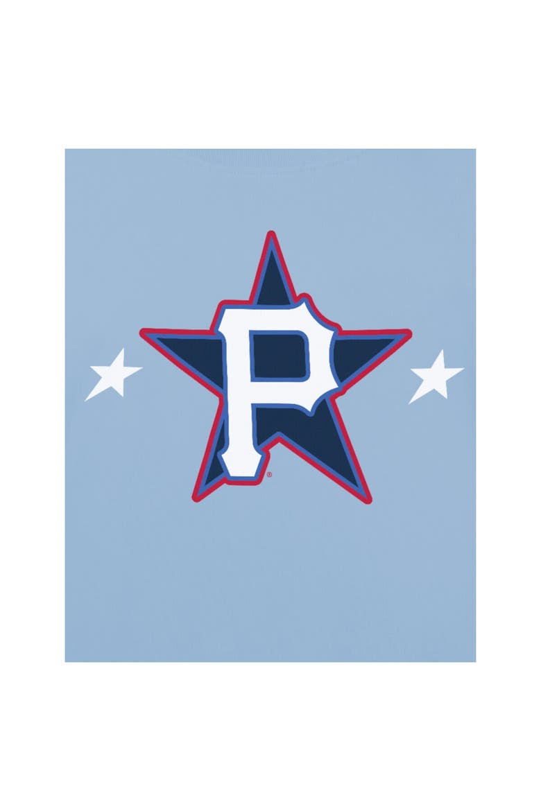Men's New Era Light Blue Pittsburgh Pirates 2025 MLB All-Star Game Workout T-Shirt, Alternate, color, Light Blue