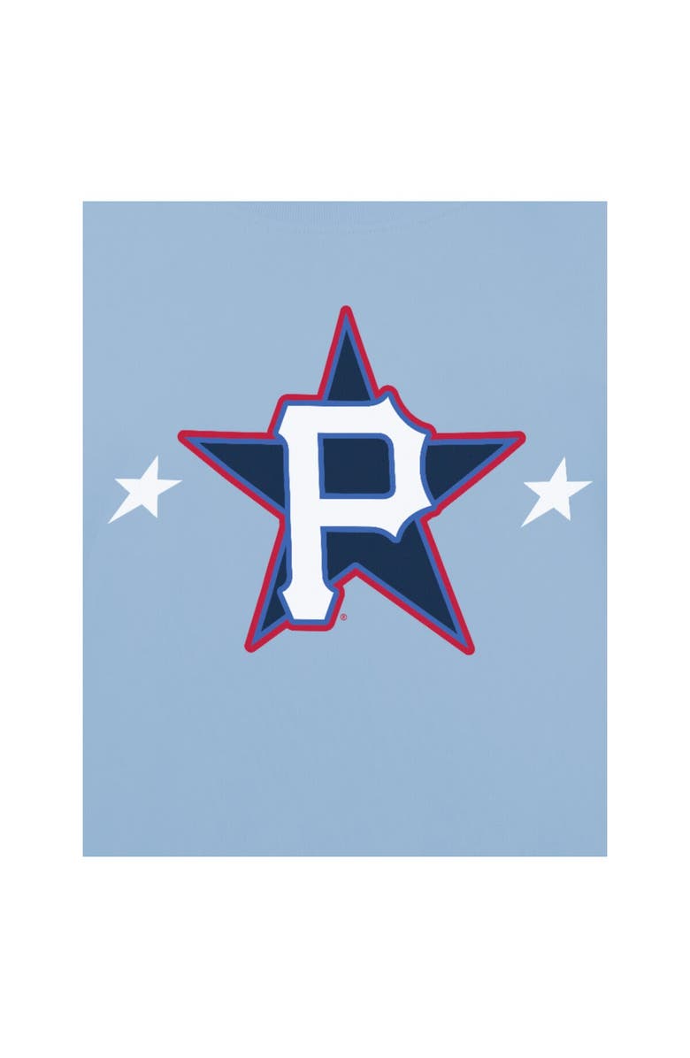 New Era Men's New Era Light Blue Pittsburgh Pirates 2025 MLB All-Star Game Workout T-Shirt, Alternate, color, Light Blue