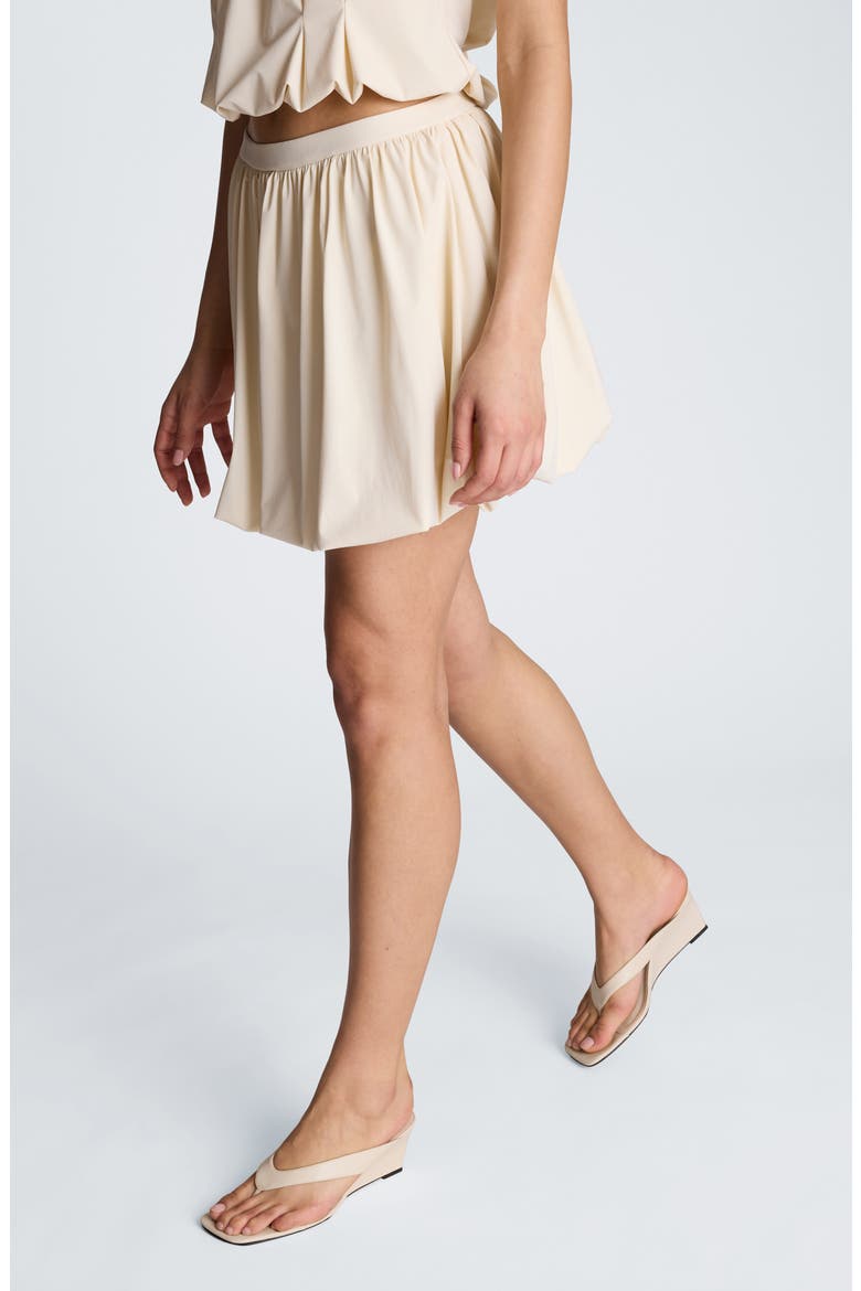 Bubble Miniskirt, Alternate, color, OYSTER