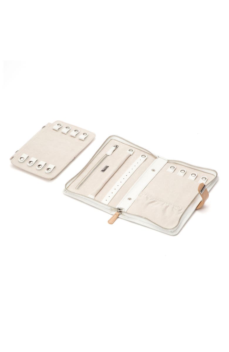 WOLF Blossom Leather Jewelry Portfolio, Alternate, color, 