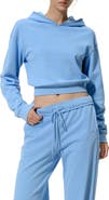Lilysilk SILKERRY Cropped Fit Seamflow Poise Pullover Hoddie