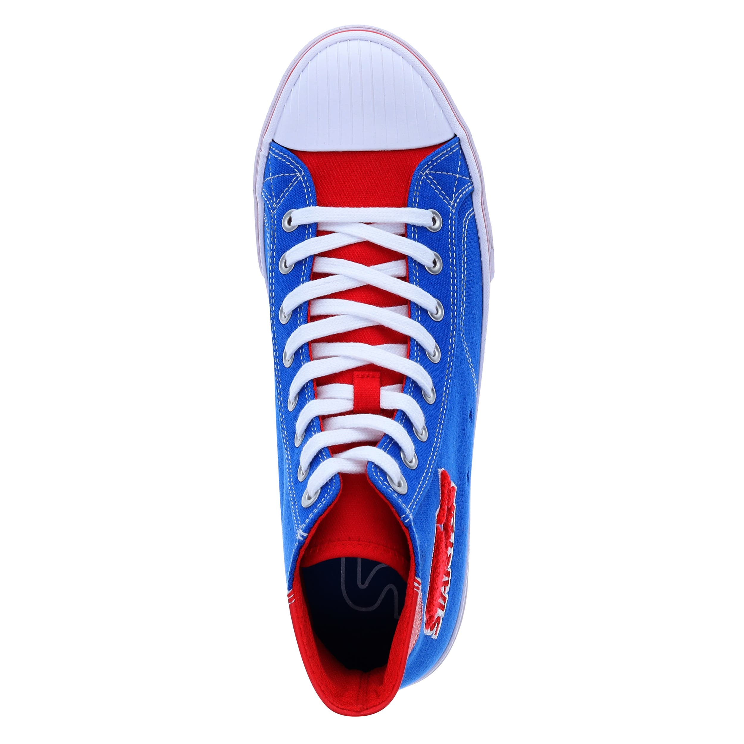 STARTER Tradition 71 Hi Sneakers, Alternate, color, Blue/Red