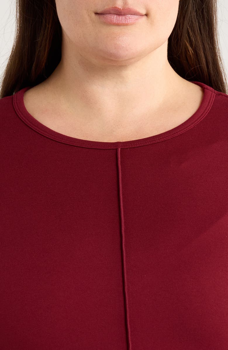 Jones New York Dolman Sleeve Top, Alternate, color, Bordeaux
