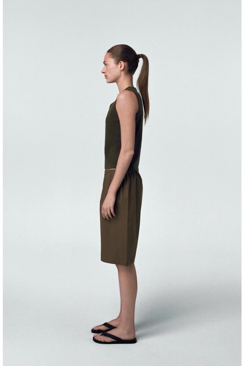 Nicole Shorts, Alternate, color, Olive