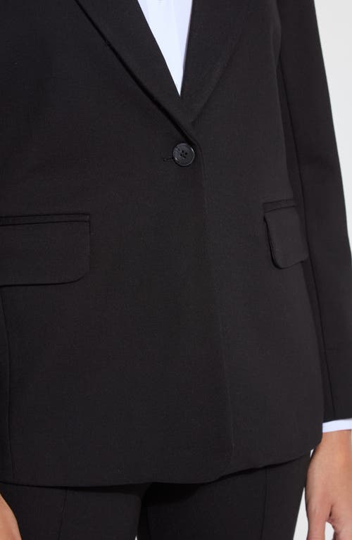 Lyssé One-button Ponte Blazer