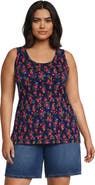 Lands' End Cotton Tank Top