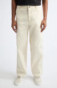 Moncler Stretch Cotton Gabardine Cargo Pants