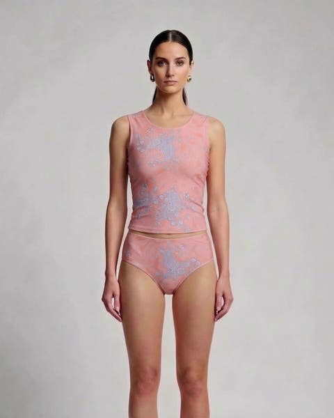 Paisley Explosion Womens Bikini Top