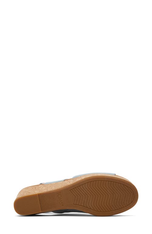 TOMS TOMS CLAUDINE PLATFORM WEDGE SANDAL 