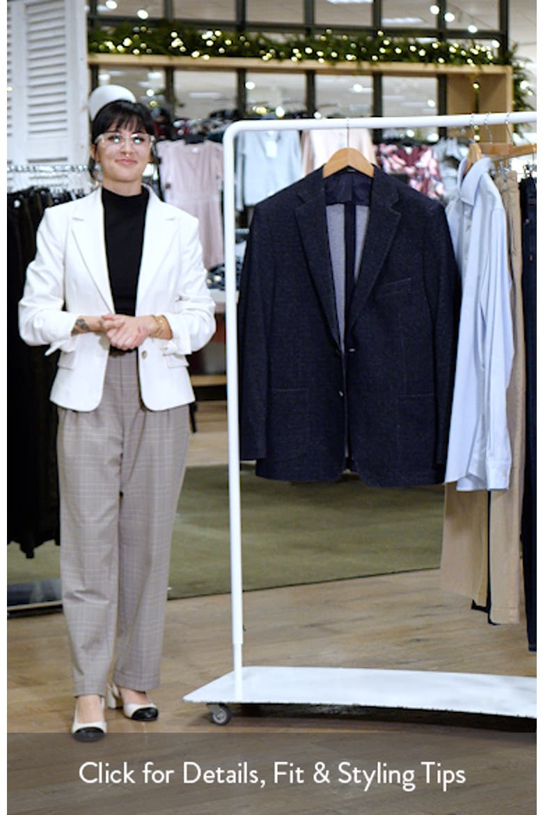 Icon Relaxed Fit Wool Blend Sport Coat video