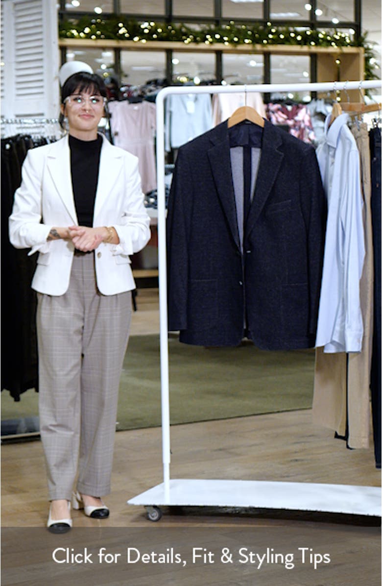 Icon Relaxed Fit Wool Blend Sport Coat, sales video thumbnail