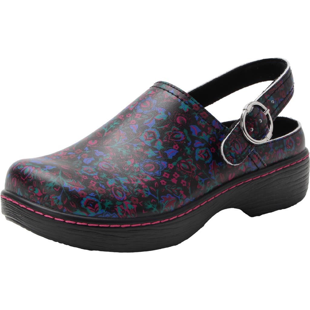 Alegria By Pg Lite Olie Slingback Clog In Multi