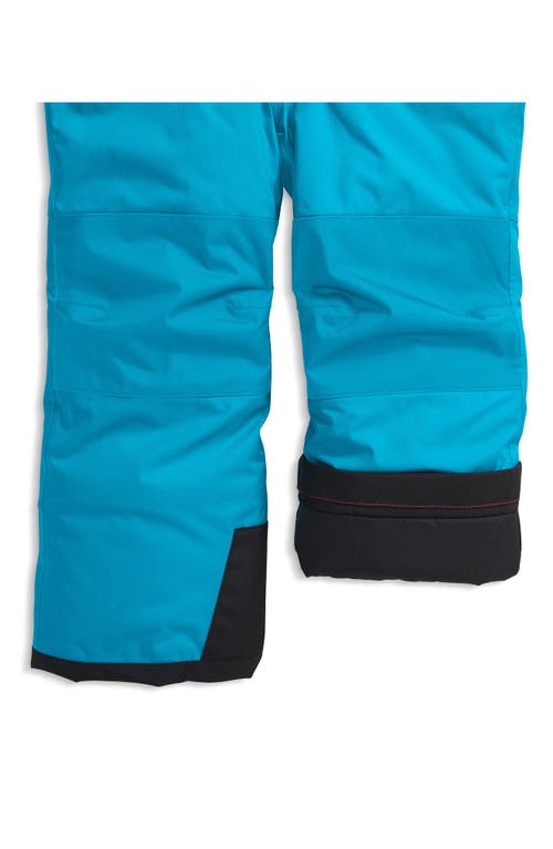 The North Face Kids' Freedom Insulated Snow Bib Overalls In Blue