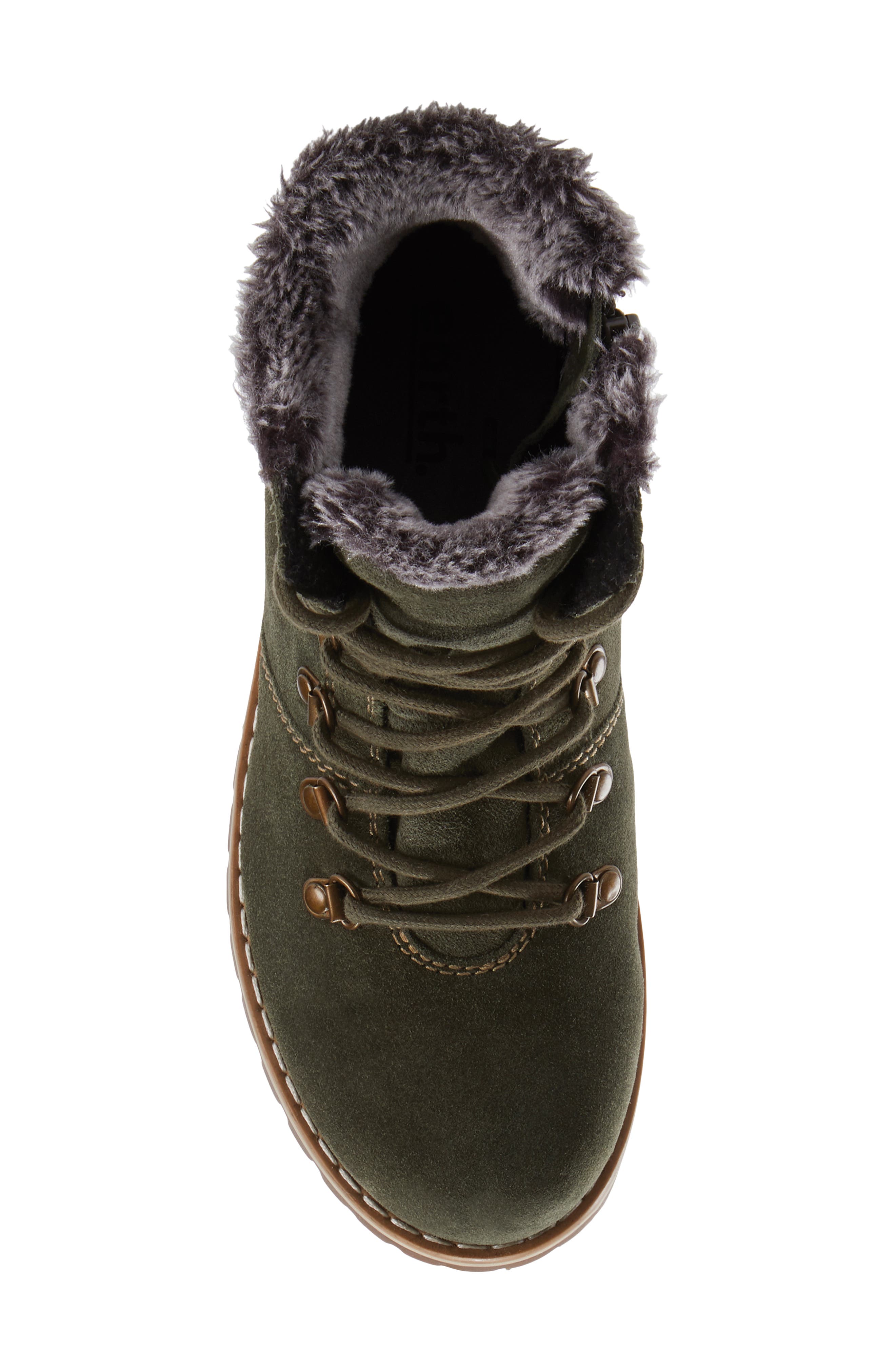 Ranger Acadia Water Repellent Hiking Boot, Alternate, color, DARK OLIVE SUEDE