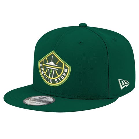 Unisex New Era Green Seattle Storm Logo 9FIFTY Snapback Hat