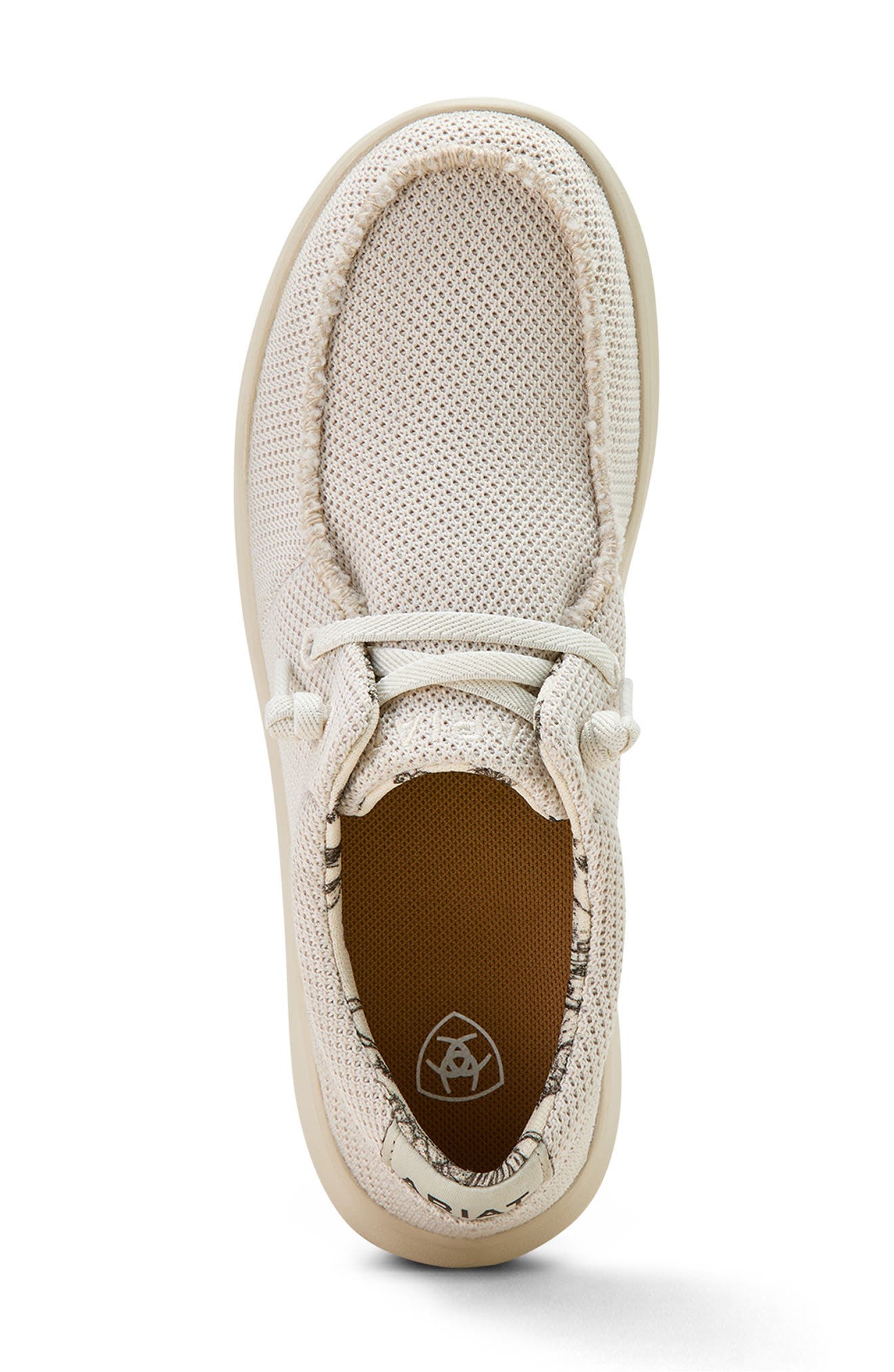 Ariat Hilo Sneaker, Alternate, color, Cream Mesh