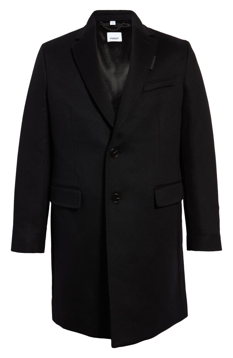 Burberry Callen Tailored Wool & Cashmere Coat, Alternate, color, 
