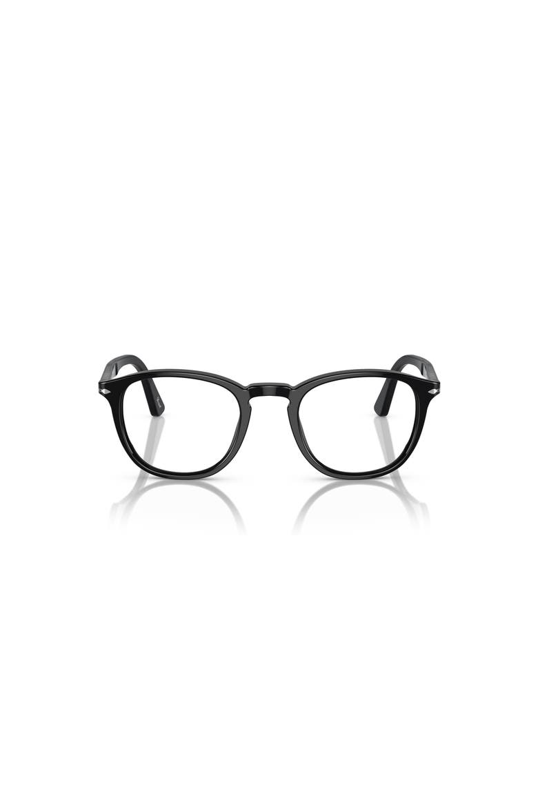49mm Round optical glasses, Alternate, color, Black