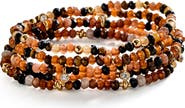 BaubleBar Set of 5 Indya Beaded Stretch Bracelets