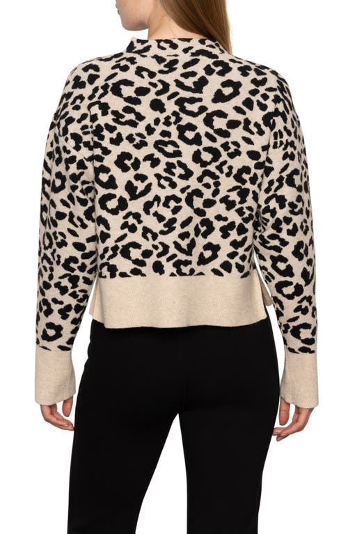 Sanctuary Soft Touch Mock Neck Sweater In Neutral