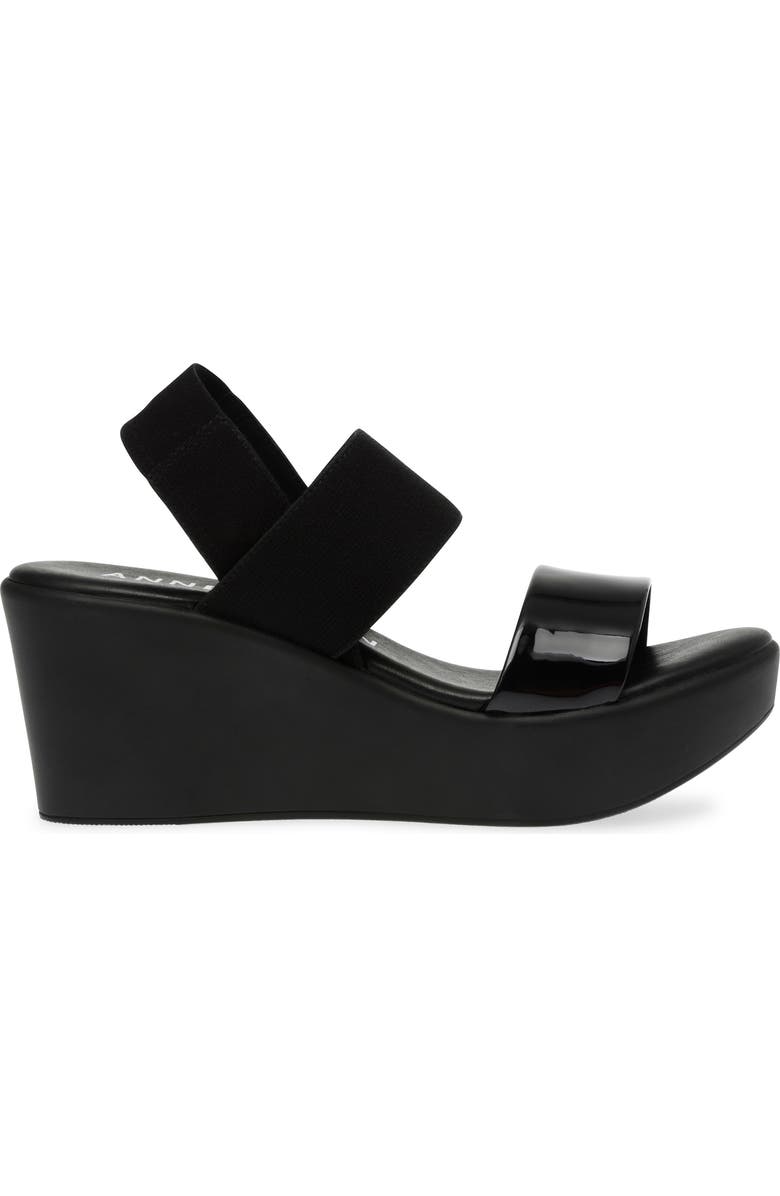 Anne Klein Poli Strappy Platform Wedge, Alternate, color,