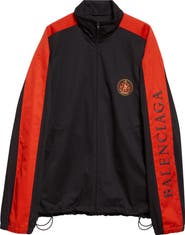 Balenciaga Embroidered Crest Track Jacket