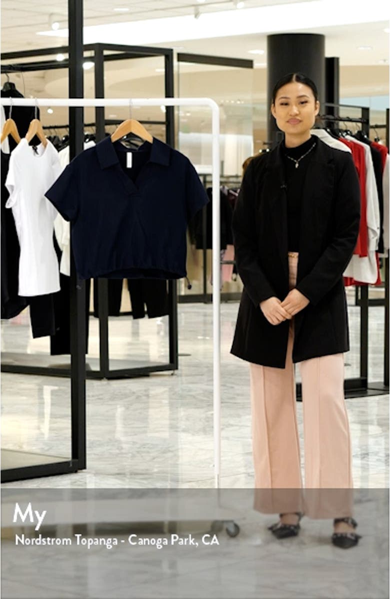 Replay Boxy Polo Tee, sales video thumbnail
