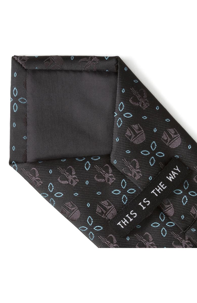 Cufflinks, Inc. Star Wars<sup>™</sup> Mandalorian Tie, Alternate, color, Black