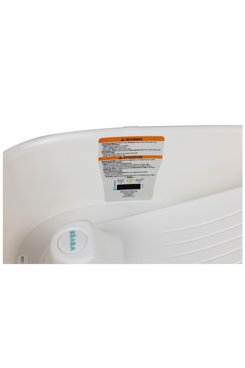 Onda Baby Bath Tub, Alternate, color, WHITE