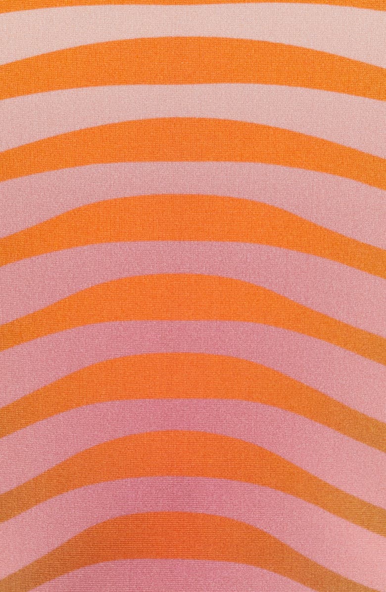 Jean Paul Gaultier Morphing Stripe One-Piece Swimsuit, Alternate, color, 