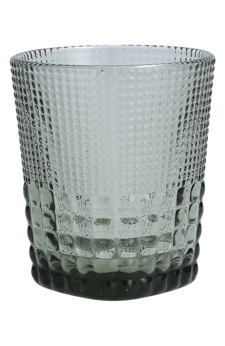 Fortessa Malcom Set of 6 Double Old Fashioned Glasses, Alternate, color, Gray