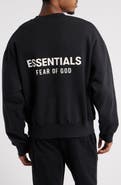 Fear of God Essentials Classic Fit Logo Graphic Sweatshirt