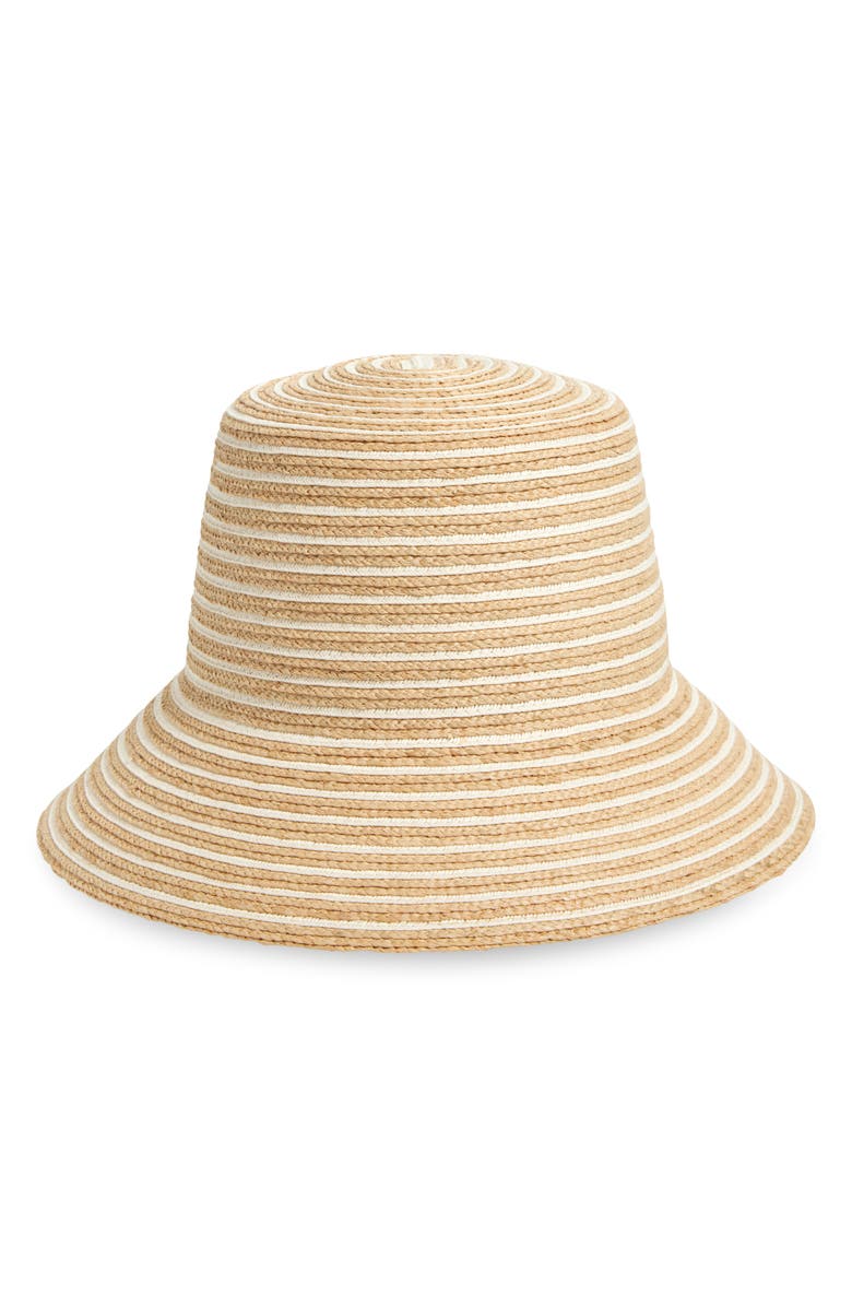 Lack of Color Reef Snow Stripe Bucket Hat, Main, color, Snow Stripe