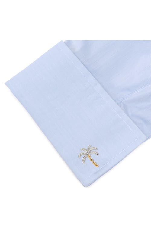Cufflinks, Inc Palm Tree Plated Cuff Links In Gold