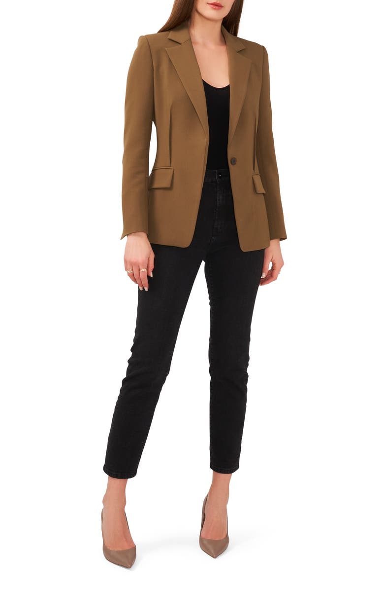 1.STATE One-Button Blazer, Alternate, color, Beech