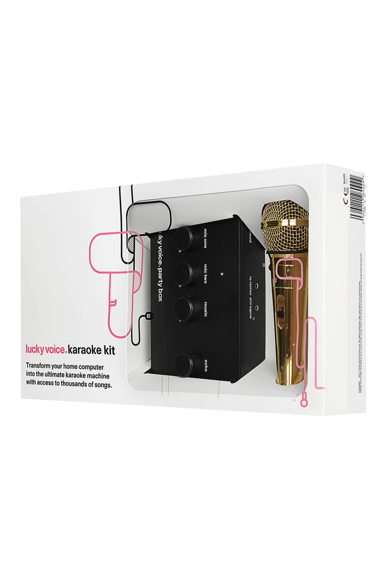 Karaoke Kit, Alternate, color, GOLD