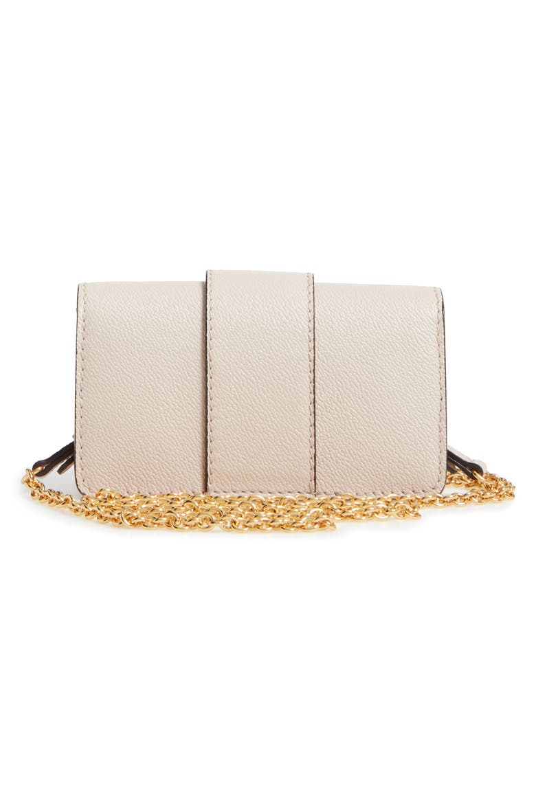 Mini Buckle Leather Bag, Alternate, color, LIMESTONE