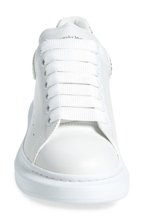 Alexander Mcqueen Mcqueen Oversized Crystal Embellished Sneaker