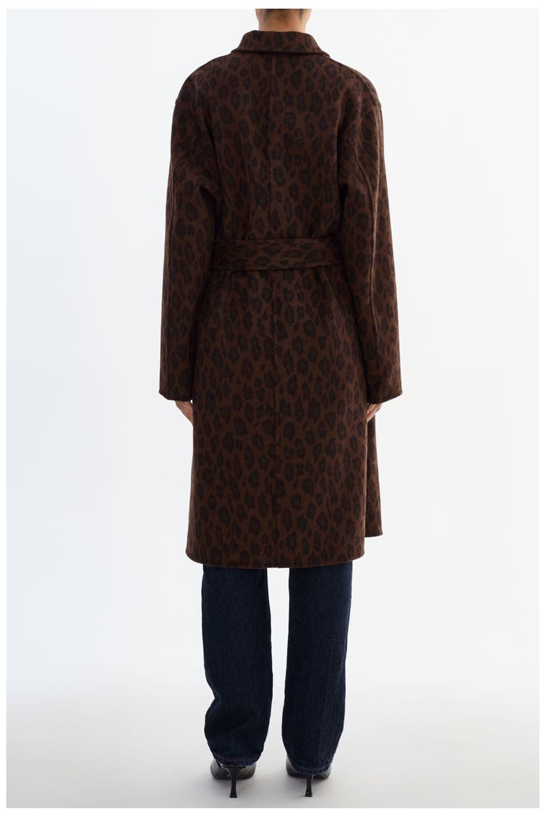 KATIE | Reversible Wool Coat, Alternate, color, Leopard