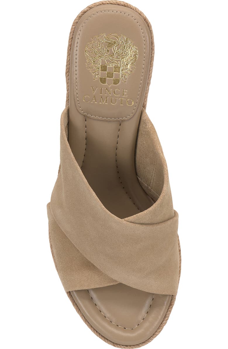 Vince Camuto Fisella Espadrille Wedge Sandal, Alternate, color, Tortilla